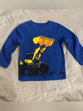 Garanimals - Long Sleeve Shirt - Blue - Sz: 3T